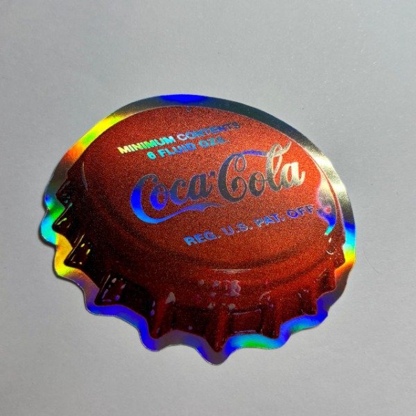 Producto - Chapita coca tornasolada