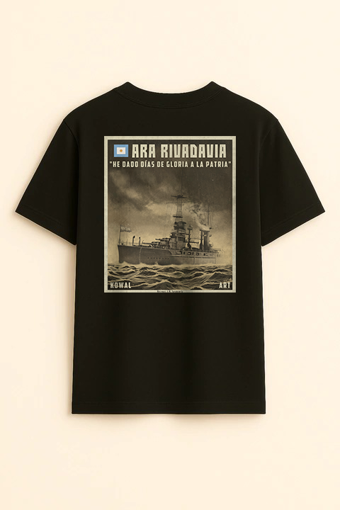 Producto - ARA Rivadavia (Negra Clásica Hombre Dorsal)