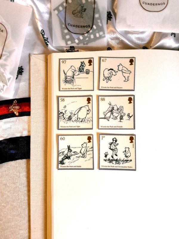Producto - Stickers - "Postales: Winnie the pooh"