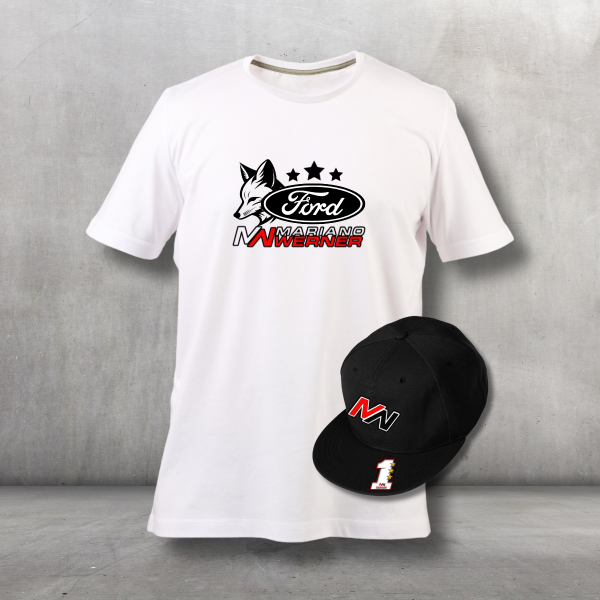 Producto - Combo Mariano Werner Ford Zorro Remera Modal + Gorra