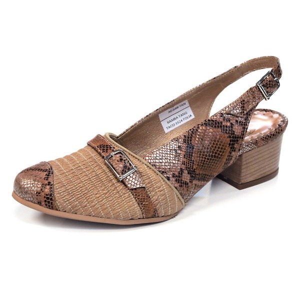 Producto - Sandalia Verona Coco - Detalle Víbora