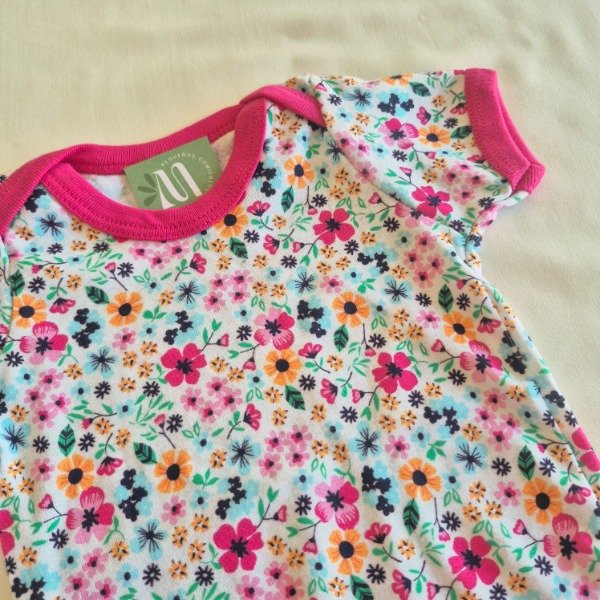 Producto - Body primavera rosa