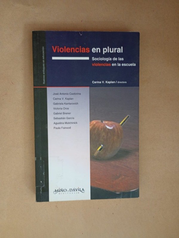 Producto - Violencias en plural - Kaplan Castorina Orce - Miño y Dávila 2006