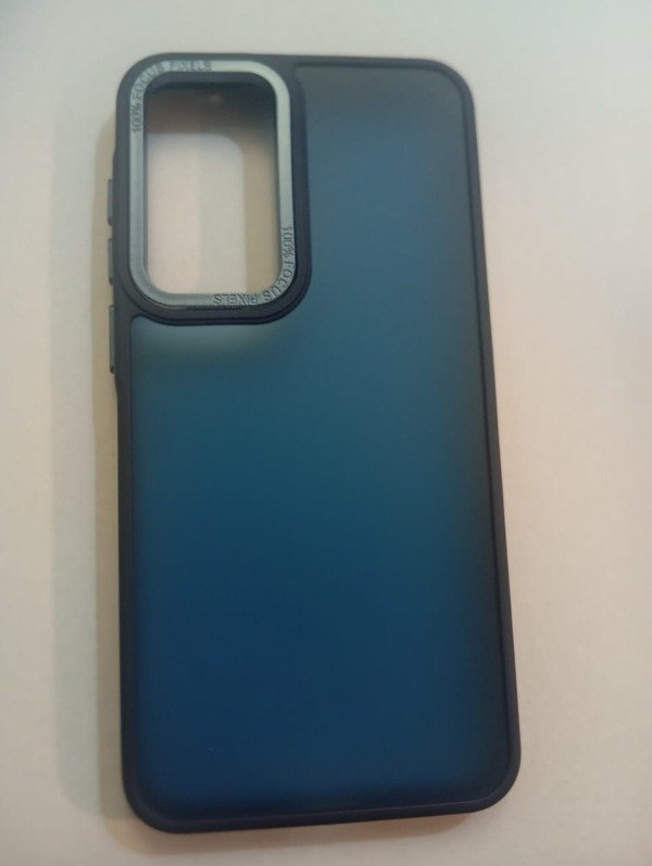 Producto - Funda Azul Translúcido XAEA Espacio para Samsung A55