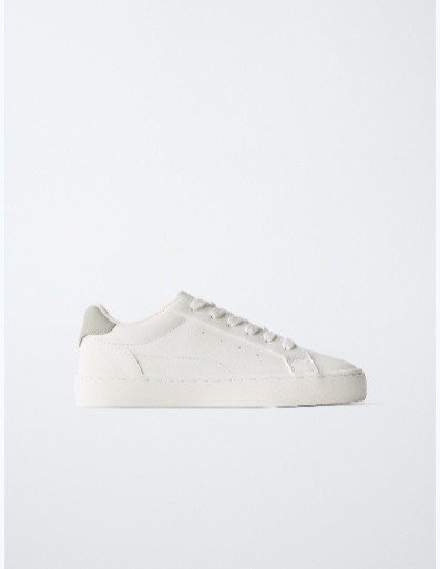 Producto - Zapatillas zara nro 34 blanca