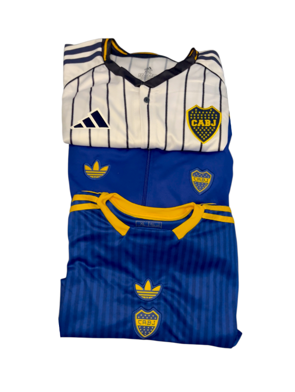 Producto - COMBO 13: CAMISA BESIBOL + CAMISETA TERRACE ICON + CAMPERA TERRACE ICON (CABJ)