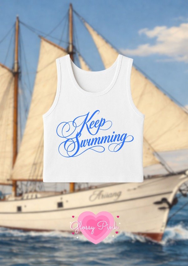 Producto - Tank Top Keep Swimming - DTF
