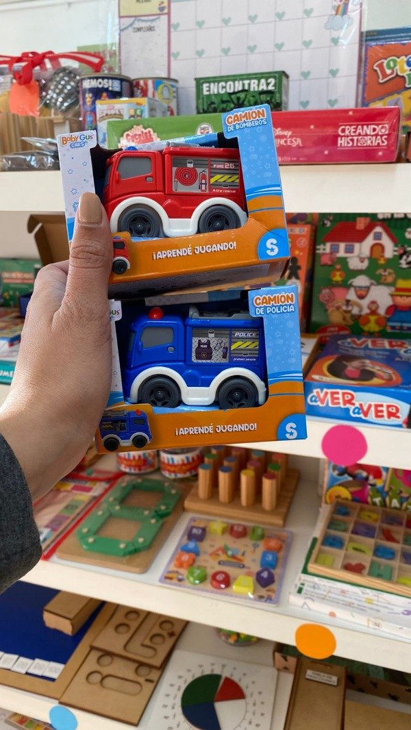Producto - Vehículo babygus Policia/ bombero- Wi