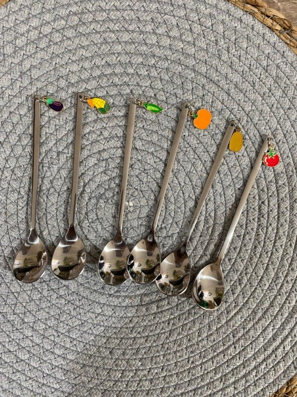 Producto - Cuchara x 6 unidades verduras