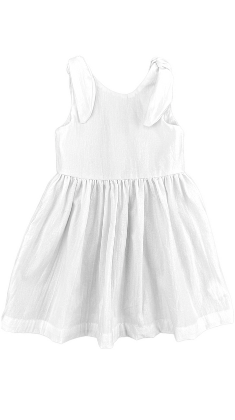 Producto - Vestido tusor baby blanco
