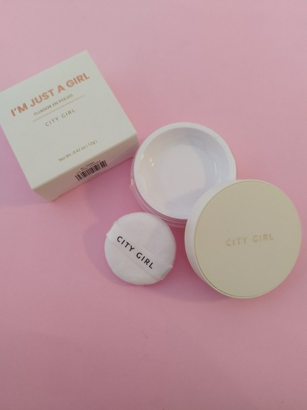 Producto - Polvo Fijador City Girl I'll Just a Girl