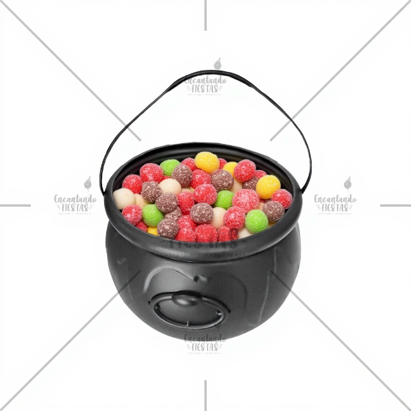 Producto - Caldero Olla Bruja Grande Stasio Plastico x 1u - 1