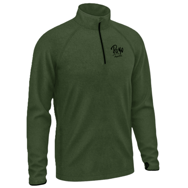 Producto - Buzo Micropolar Medio Cierre Payo Verde Militar