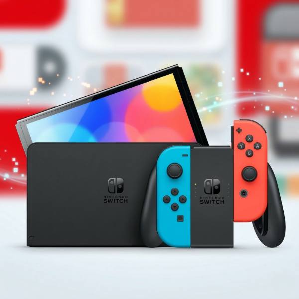 Producto - Nintendo Switch OLED 64GB - Black/Neon