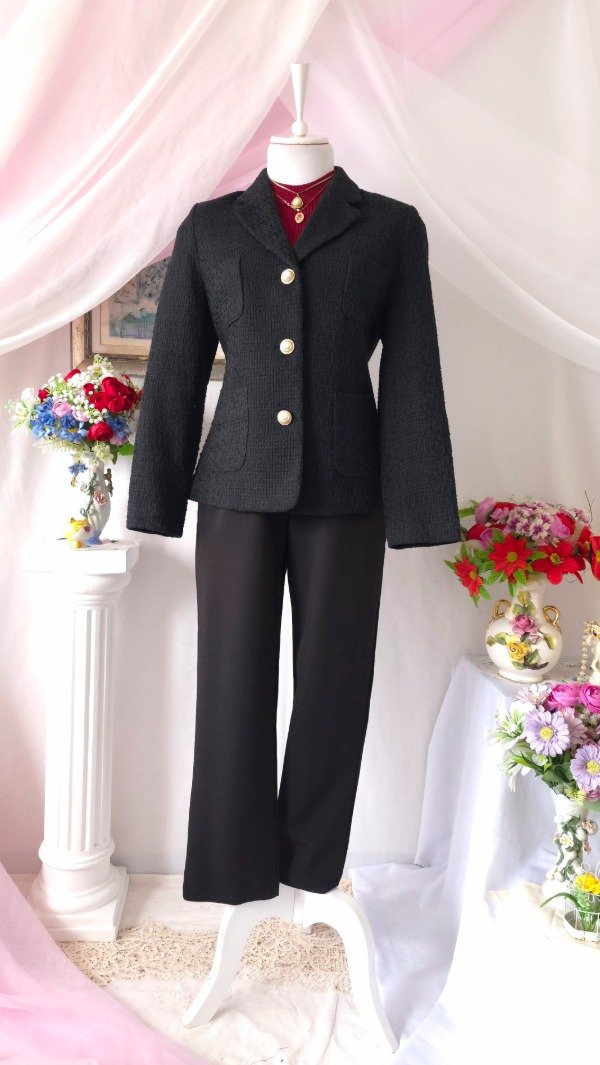 Producto - Chaqueta Noire Chanel! IMPORTADA NUEVA - 6