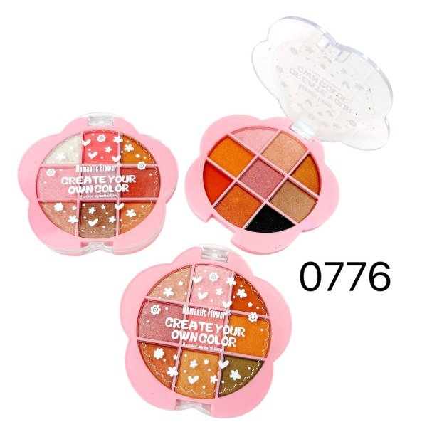 Producto - Sombra x9 colores romantic flower 0776