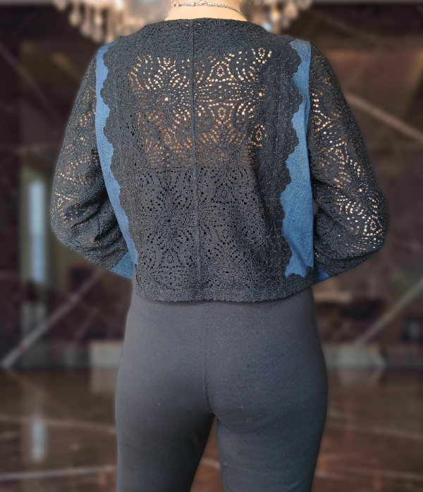 Producto - Torera de jean y encaje exclusiva - 2