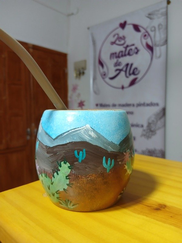 Producto - Mate "PAISAJE DE CHILECITO" - 3