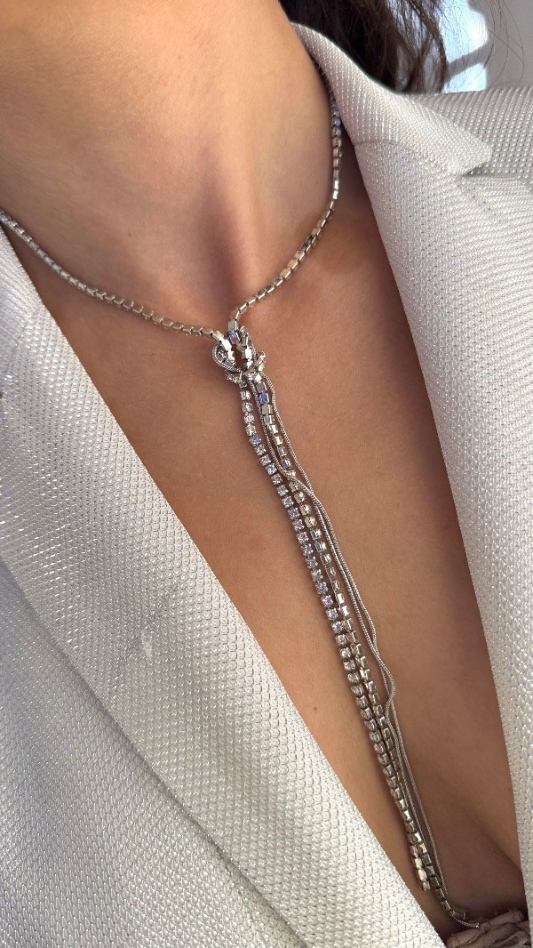 Producto - Collar Silver Knot