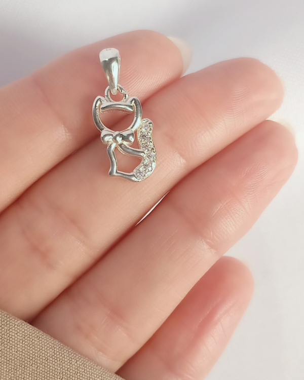 Producto - Dije Cat con cubics y Plata925