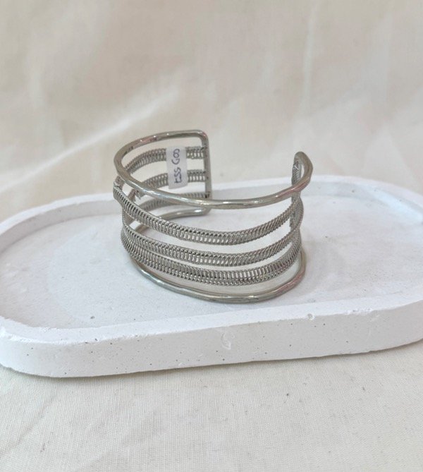 Producto - Brazalete plateado Torreón