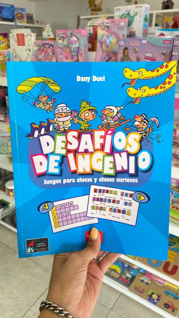 Producto - Libro "Desafíos de ingenio" de Dany Duel