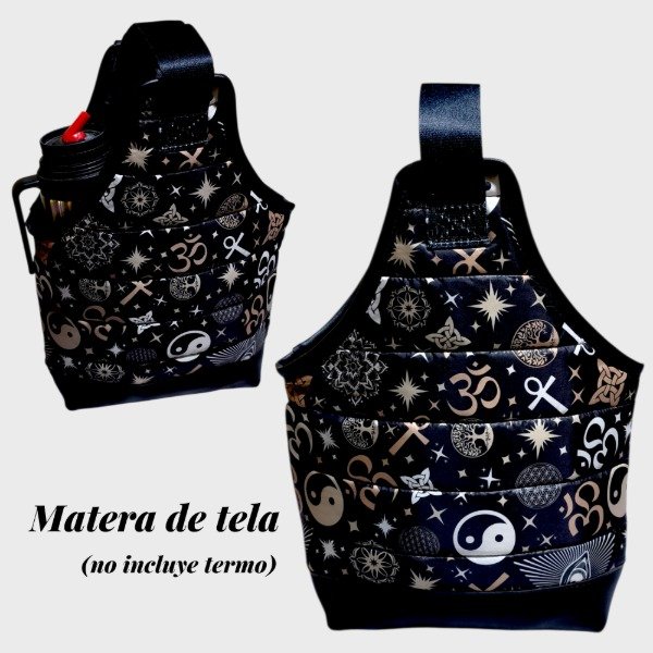 Producto - Matera tipo canasto de tela