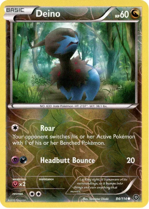 Producto - Deino - 84/114 - Steam Siege - Reverse Holo