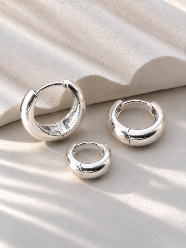 Producto - SET TRÍO AROS DE PLATA 0083 - 1