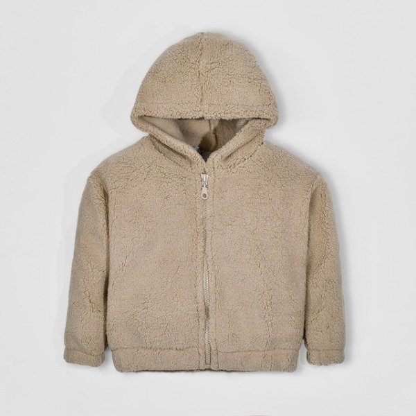 Producto - Campera Corderito Beige (1, 2, 3 y 4 años)