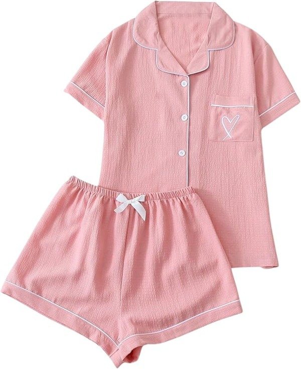 Producto - Conjunto de pijama de 2 piezas Pink - 1