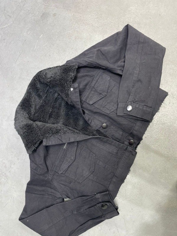Producto - CAMPERA ISABELLA CORDERITO NEGRO