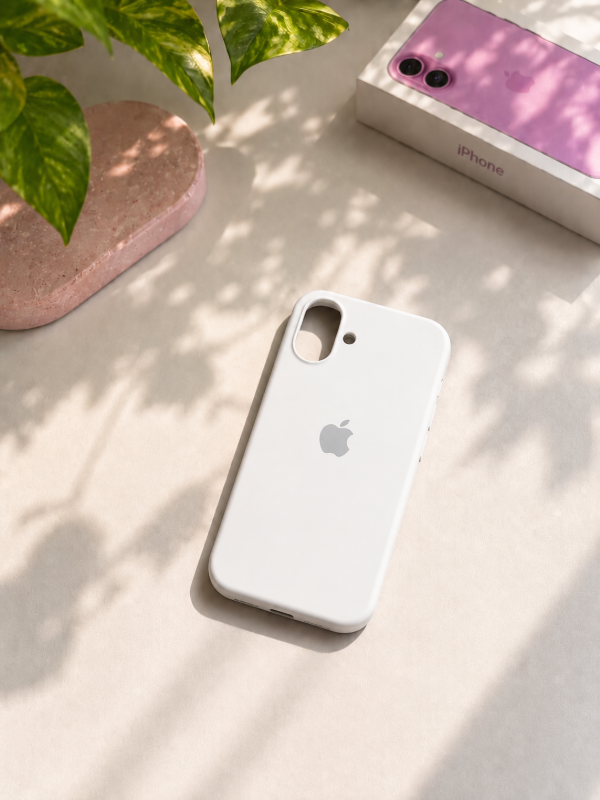 Producto - Silicone case blanca