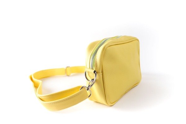 Bandolera Anna amarillo pastel