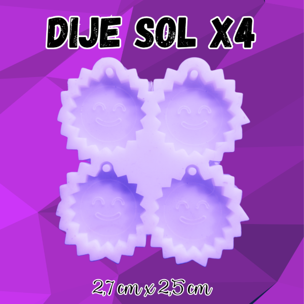 Producto - Dije sol x 4