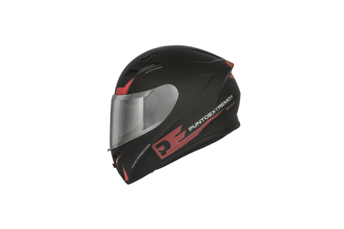 Producto - Casco Punto Extremo Loki Negro con Rojo - 3