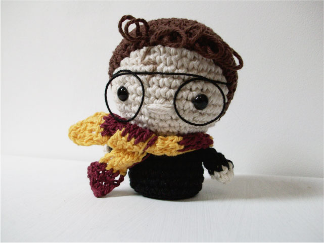 Mini Harry Potter - Patrón en PDF - Universo Cora King