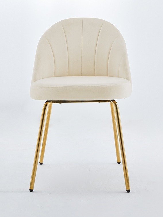 Producto - Silla sybil patas doradas