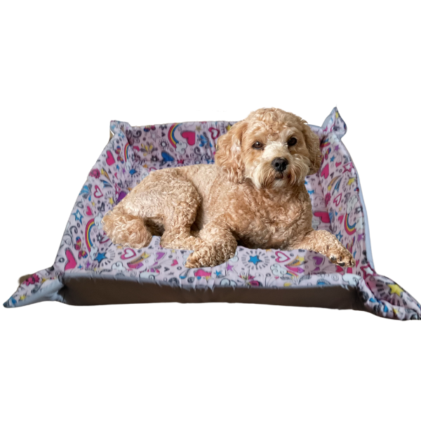 Producto - Moises Colchoneta Cama Para Mascotas Perros mediano 4 botones - 3