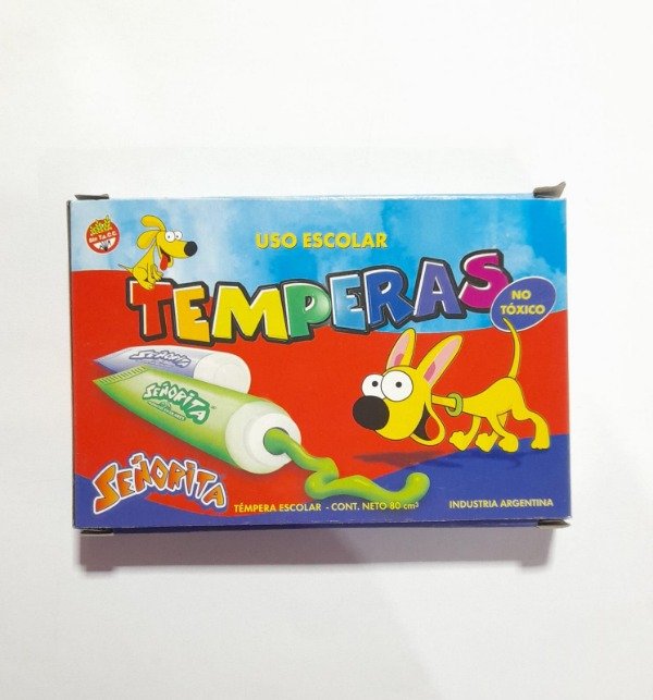 Producto - Témperas Señorita x 10 unidades
