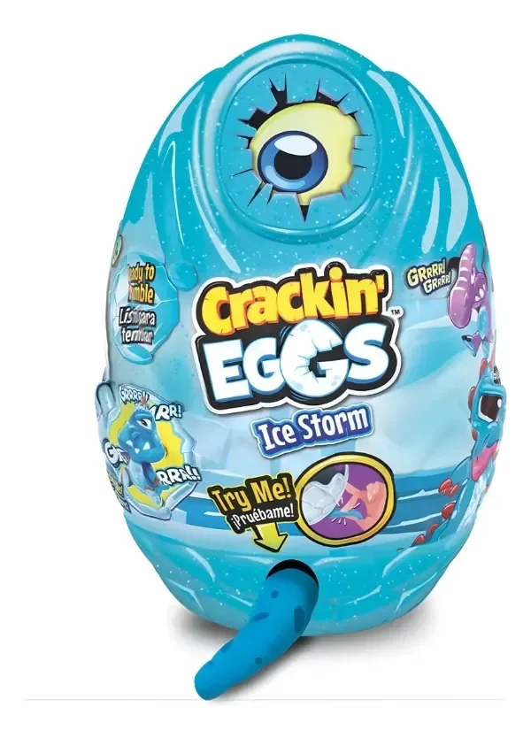 Producto - Peluche Dinosaurio Sonido Ice Storm Next Point Crackin Eggs