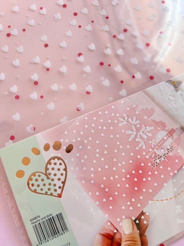 Producto - Acetato corazones