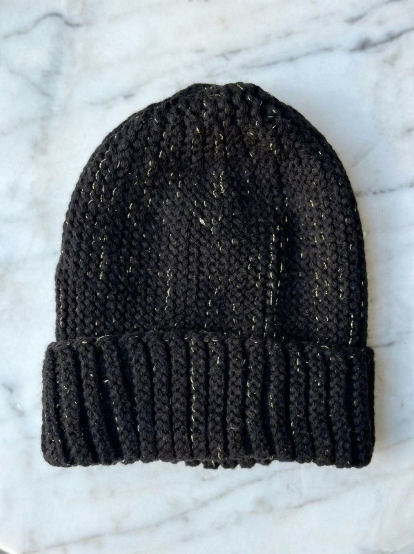 Producto - Gorro Estilo Lurex Negro