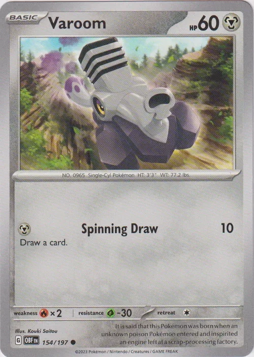 Producto - Varoom - 154/197 - Obsidian Flames