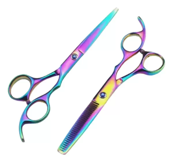 Producto - Set Tijeras De Corte Y Pulir Peluquería Profesional