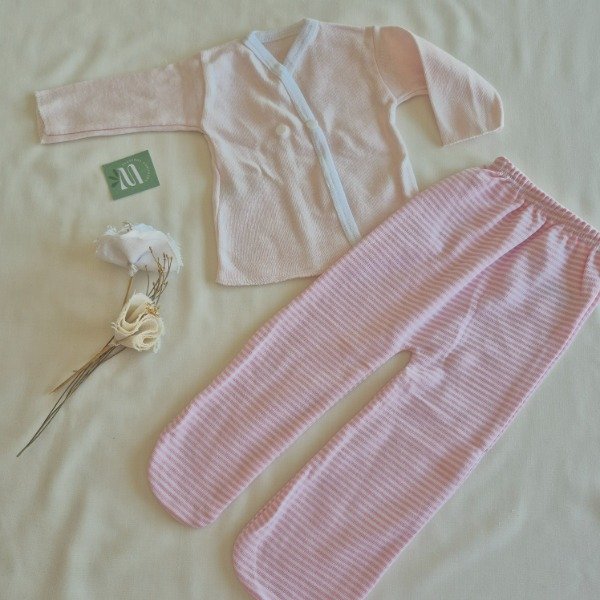 Producto - Conjunto batita y ranita rosa