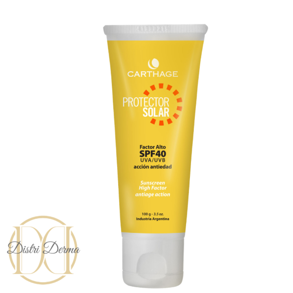 Producto - PROTECTOR SOLAR x 100 gr. BLANCO Carthage