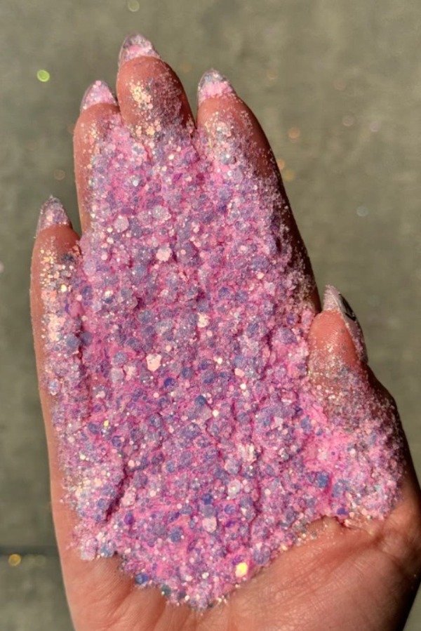 Producto - Glitter rosa/ violeta