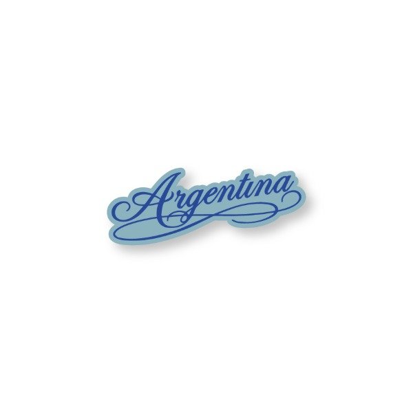 Producto - Sticker Logo ARGENTINA  Celeste