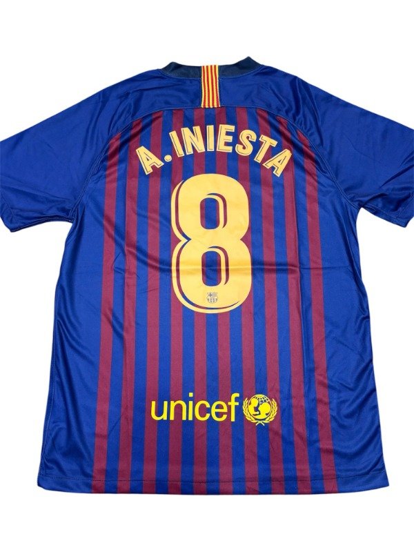 Producto - FC Barcelona local 2018/19 - 8 Iniesta - 1